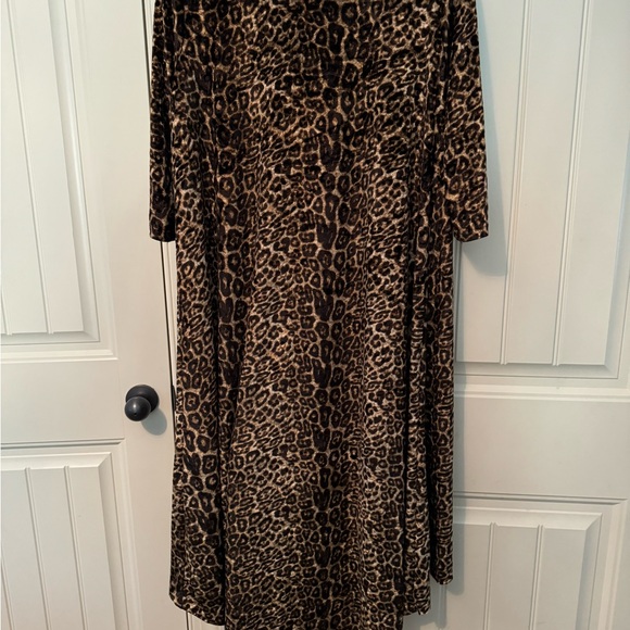 Southern Stitch leopard print duster.  Size small/ medium.   NWT - Picture 6 of 7